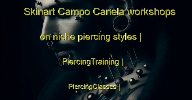Skinart Campo Canela workshops on niche piercing styles | PiercingTraining | PiercingClasses | SkinartTraining-Mexico
